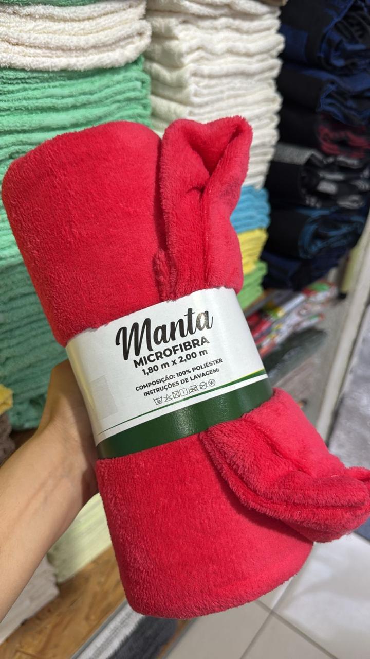 Mantas casal aveludadas